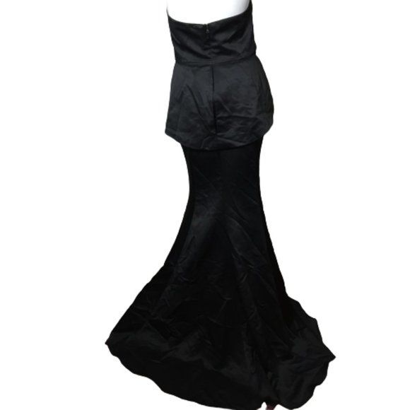 Love Size XL Ladies Black and Jacket Strapless Gown - Picture 2 of 16